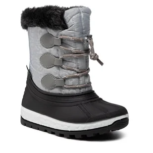 Śniegowce Boatilus Youth Joggy Sport Lace NJ02 VAR.15ZV Szary - Buty dla dziewczynek - miniaturka - grafika 1