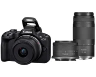 Aparaty Cyfrowe - Canon EOS R50 + RF-S 18-45mm + RF 75-300mm - miniaturka - grafika 1