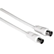 Kable - Hama kabel antenowy 75dB biały 5m 11902 - miniaturka - grafika 1