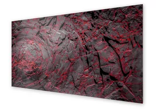 Panel kuchenny HOMEPRINT Czarno czerwona skała 140x70 cm - Dekoracje domu Panel kuchenny HOMEPRINT Czarno czerwona skała 140x70 cm - Dekoracje domu - miniaturka - grafika 1