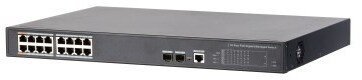 Switch Dahua Technology Dahua Technology PoE DH-PFS4218-16GT-240 przełącznik sieciowy Zarządzany Gigabit Ethernet 10/100/1000 Obsługa PoE Czarny