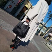 Inne - TEMU Elegancka Retro Torba na Ramię o Dużej Pojemności dla Kobiet 1szt. Odpowiednia na Codzienne Podróże i Wszechstronna - miniaturka - grafika 1