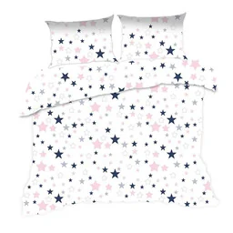 Extrapościel Pościel bawełniana 160x200 363K gwiazdki biała różowa Kids 24 - Pościel dla dzieci Extrapościel Pościel bawełniana 160x200 363K gwiazdki biała różowa Kids 24 - Pościel dla dzieci - miniaturka - grafika 1