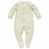 Pajacyki dla niemowląt - Pinokio Pajacyk Niemowlęcy Olivier 56 Ecru W Paseczki - miniaturka - grafika 1