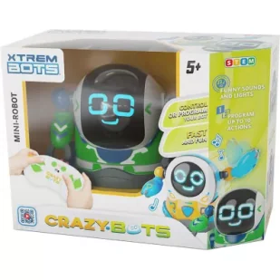 XTREM BOTS Crazy Bots Roll mini robot Xtrem Bots-Roboty - Roboty dla dzieci - miniaturka - grafika 1