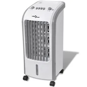Klimatory - VidaXL Klimatyzator 80 W 5 L 270 m/h 25x26x56 cm - miniaturka - grafika 1