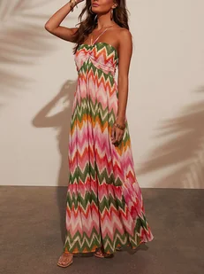 LA Angels Sukienka w kolorze zielono-pomarańczowo-jasnoróżowym - Sukienki - miniaturka - grafika 1