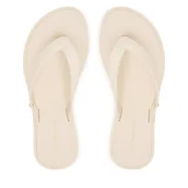 Klapki i japonki damskie - Japonki Tommy Hilfiger Scandi FW0FW09206 Écru - miniaturka - grafika 1