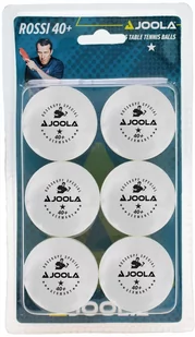 Joola Piłka do tenisa stołowego Ross głowa 1 * 6 sztuki, jeden rozmiar 44310 - Badminton - miniaturka - grafika 1