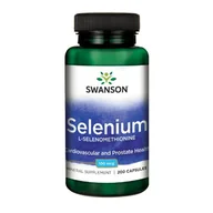 Witaminy i minerały - SWANSON Health Products Selen 100ug 200 kaps - miniaturka - grafika 1