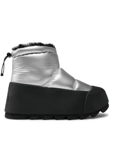 United Nude Botki Polar Bootie II 10778141125 Srebrny - Botki damskie - miniaturka - grafika 1