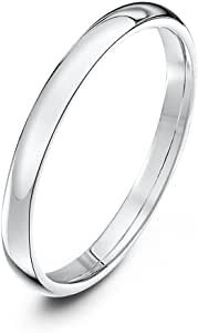 OBRĄCZKA szer. 2 mm Unisex 15 mm ZŁOTO 375 9 ct