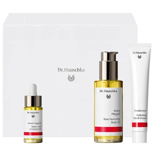 Dr. Hauschka Beautiful Body zestaw krem do rąk 50ml + olejek do ciała 75ml + olejek do paznokci 18ml - Zestawy kosmetyków damskich - miniaturka - grafika 1