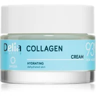 Kremy do twarzy - Delia Cosmetics Collagen krem nawilżający na dzień do twarzy 50 ml - miniaturka - grafika 1