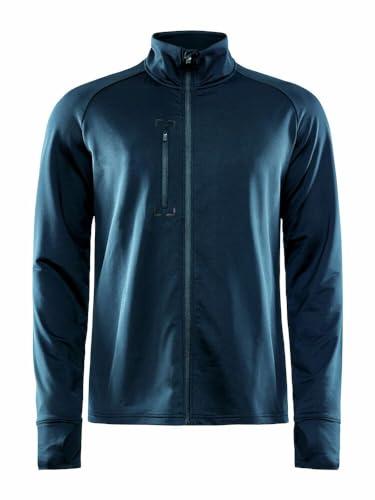 Craft ADV EXPLORE LIGHT MIDLAYER Midlayer męska kurtka 3XL | opal | cienki, elastyczny i funkcjonalny materiał | z otworem na kciuk | kurtka sportowa męska | lekka kurtka męska