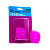 Etui na klucze - CARSAFETY ETUI SILIKONOWE NA KLUCZYK DO FIAT SEDICI SUZUKI BALENO SWIFT - miniaturka - grafika 1