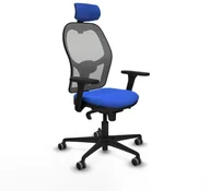 Fotele i krzesła biurowe - Krzesło Biurowe z Zagłówkiem Piqueras y Crespo 3D036G2 Niebieski - miniaturka - grafika 1