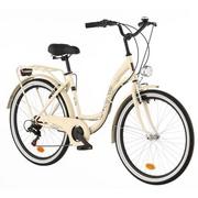 Rowery - Dawstar Citybike S7B damski 2022 Capuccino  - miniaturka - grafika 1