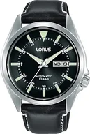 Zegarki męskie - Lorus Automatyczny zegarek RL423BX9, czarny - miniaturka - grafika 1