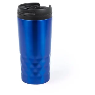 Kubek Termiczny ze Stali Nierdzewnej - Granatowy, 310 ml - Kubki termiczne - miniaturka - grafika 1
