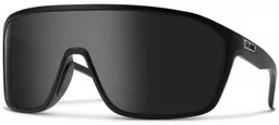 Okulary przeciwsłoneczne - Smith Boomtown Matte Black ChromaPop Polarized Black - grafika 1