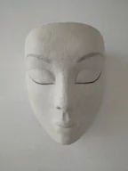 Donice - wisząca doniczka głowa kobiety - miniaturka - grafika 1