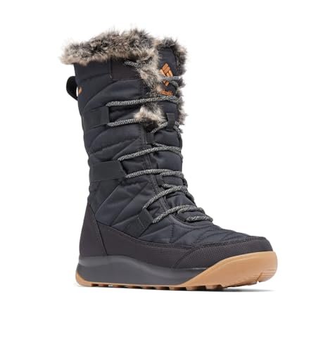 Columbia Damskie śniegowce Minx 4, czarne, łoś, 7, Czarny łoś, 40 EU