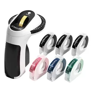 Drukarki kart i etykiet - Phomemo Przenośna wytłaczana drukarka etykiet E975 (czarna) - miniaturka - grafika 1