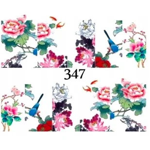 Naklejki wodne na paznokcie WIOSENNE KWIATY - 347 - Sztuczne paznokcie i akcesoria Naklejki wodne na paznokcie WIOSENNE KWIATY - 347 - Sztuczne paznokcie i akcesoria - miniaturka - grafika 2