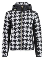 Kurtki i kamizelki sportowe damskie - Peak Mountain Kurtka hybrydowa "Amore" w kolorze czarno-białym - miniaturka - grafika 1