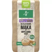 NaturAvena MĄKA GRYCZANA BEZGLUTENOWA 500G - Zdrowa żywność - miniaturka - grafika 1