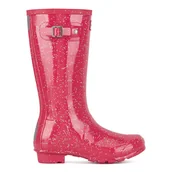 Buty dla dziewczynek - Kalosze HUNTER JFT6075RGT - miniaturka - grafika 1