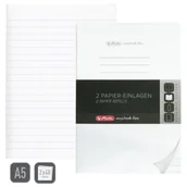 Etykiety samoprzylepne i bloki etykiet - Wkłady do notatnika A5 My.Book linia 2x40k HERLITZ - miniaturka - grafika 1