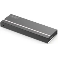 Obudowy i kieszenie na dyski twarde - Digitus Kieszeń Obudowa USB 3.1 Typ C na dysk SSD M.2 NVMe PCIe aluminiowa czarna DA-71120 - miniaturka - grafika 1