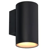 Lampy ogrodowe - Naścienny kinkiet góra-dół Primula 21-32331 Candellux IP65 rurka czarny - miniaturka - grafika 1