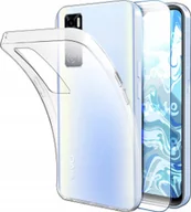 Etui i futerały do telefonów - Etui Do Vivo Y70 Przezroczyste, Silikonowe, Ochronne, Case Szkło 9H - miniaturka - grafika 1