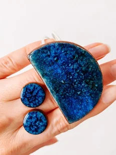 Bransoletka i spinki do mankietów - zestaw Cudowne Połącznie - Zestawy biżuterii dla kobiet - miniaturka - grafika 1