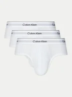 Majtki męskie - Calvin Klein Underwear Komplet 3 par slipów LV00NB4388 Biały - miniaturka - grafika 1