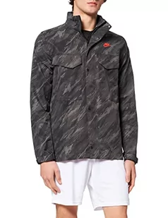Nike Kurtka męska, czarny/pomarańczowy, M DD4662 - Kurtki męskie - miniaturka - grafika 1