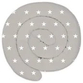 Poduszki do karmienia - XXL łóżko wąż poduszka na łóżko poduszka do karmienia rolka na łóżko poduszka dekoracyjna łóżko brzeg wąż ręcznie robiona 100% bawełna białe gwiazdk.. - miniaturka - grafika 1