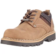 Moda i Uroda OUTLET - Dockers by Gerli 270410 półbuty męskie, beżowy - beżowy Stone - 46 EU - miniaturka - grafika 1