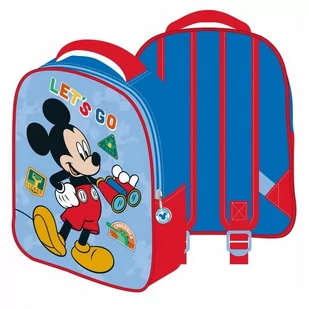 Plecak przedszkolny wycieczkowy mały Myszka Mickey - Plecaki szkolne i tornistry - miniaturka - grafika 1