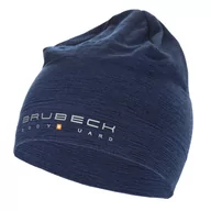 Czapki damskie - Czapka wełniana dwuwarstwowa unisex Brubeck Wool Hat HM10180 granatowy - miniaturka - grafika 1