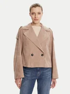 Kurtki damskie - Weekend Max Mara Kurtka skórzana Maga 2525446061 Brązowy Regular Fit - miniaturka - grafika 1