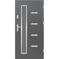 Drzwi zewnętrzne - Drzwi zewnętrzne Cyrkon prawe 90P antracyt 206,8 cm - miniaturka - grafika 1