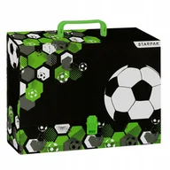 Plecaki szkolne i tornistry - TECZKA Z RACZKA A4/95MM FOOTBALL STK PUD 1/8 - miniaturka - grafika 1