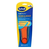 Akcesoria obuwnicze - SCHOLL GelActiv Work & boot Wkładki do butów męskie L, 1para - miniaturka - grafika 1