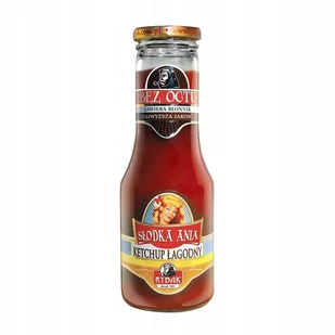 Rybak Słodka Ania Ketchup Łagodny 520G - Ketchup - miniaturka - grafika 1