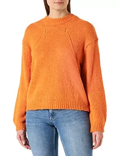 United Colors of Benetton Koszulka damska G/C M/L 1268d103s sweter, pomarańczowy 8d4, S - Swetry damskie - miniaturka - grafika 1