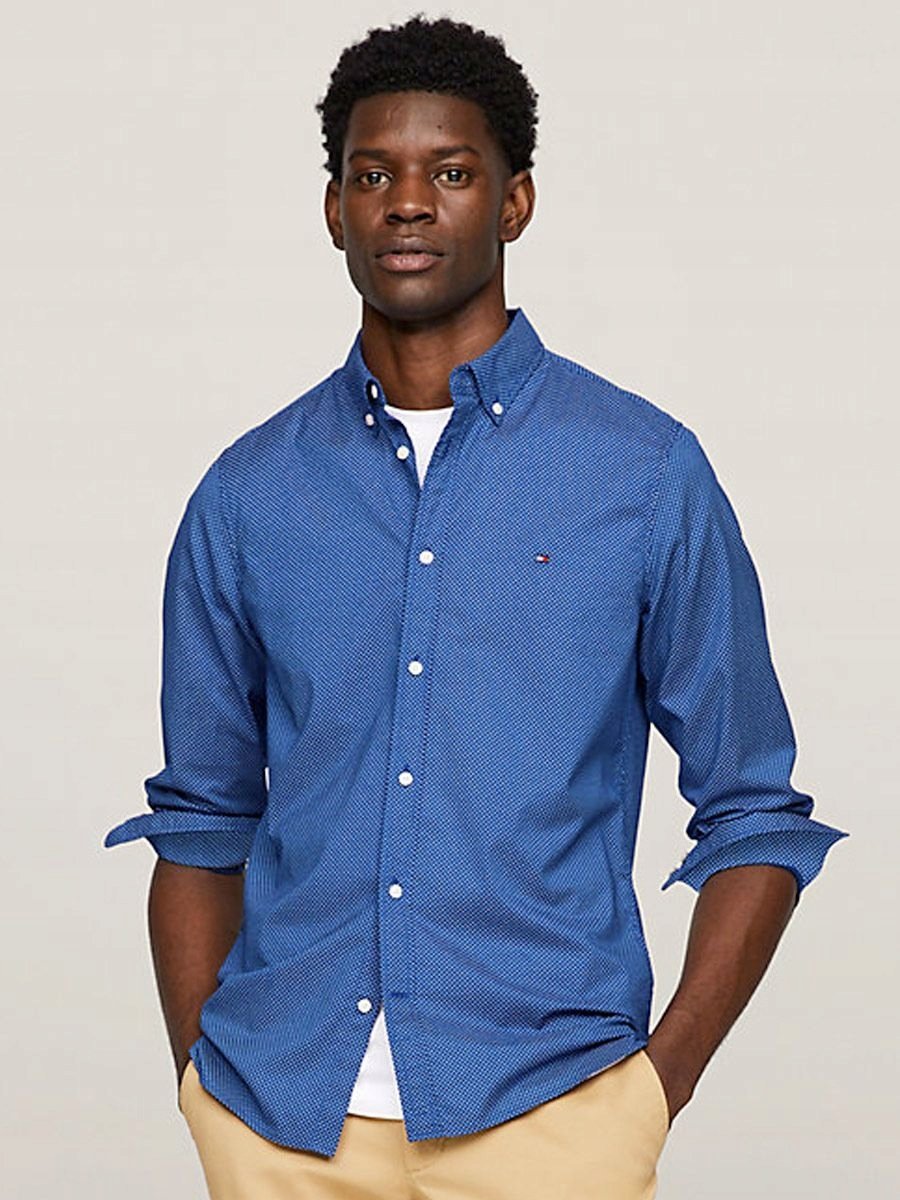 Tommy Hilfiger koszula męska THFlex Slim Fit r. M